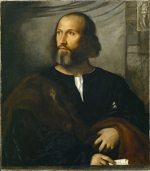 Portrait of a Bearded Man, 1515, Titian