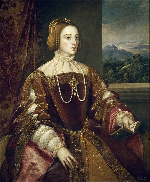 Portrait of Isabella of Portugal, 1548, Titian
