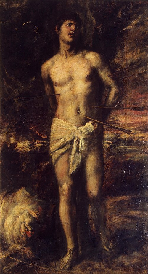 Saint Sebastian, 1570, Titian