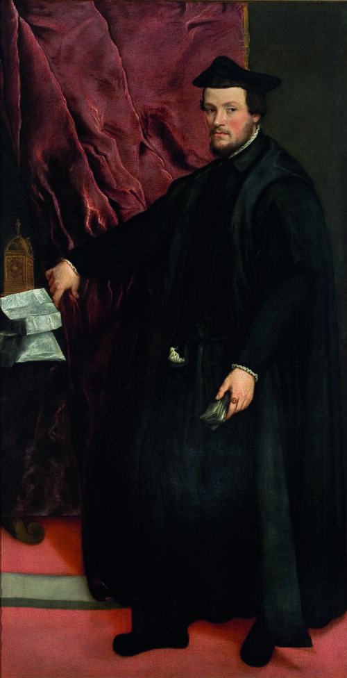 Portrait du cardinal Cristoforo Madruzzo, 1552, Titien