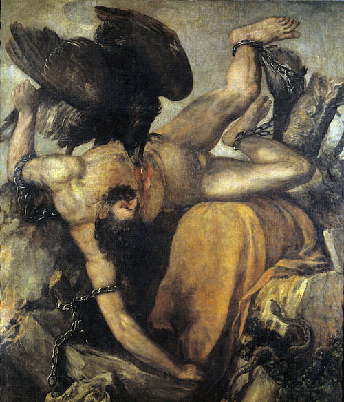 Tityus, 1565, Titien