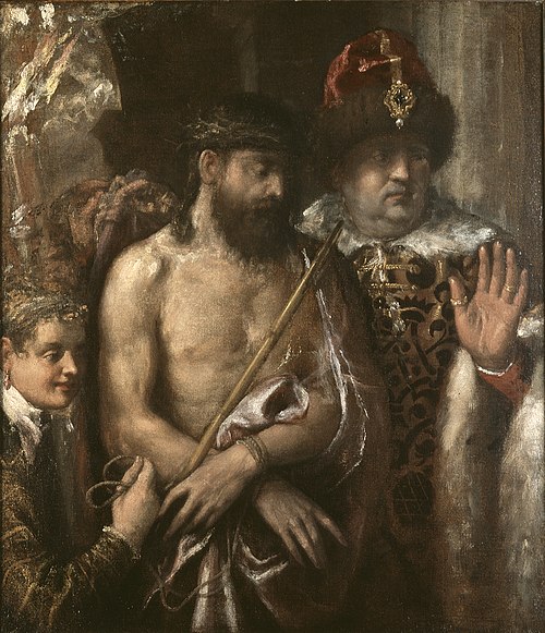 Ecce homo, 1573, Titien