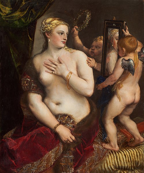 Venus with a Mirror, 1555, Titian