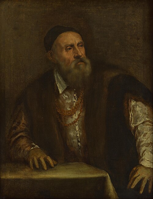 Self-Portrait, 1550, Titian