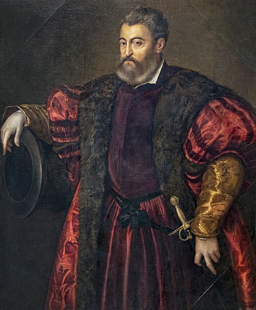 Portrait d'Alphonse Ier d'Este, 1530, Titien