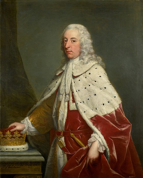 Portrait of Robert Montagu, 6th Earl and 3rd Duke of Manchester, 1737, Andrea Soldi