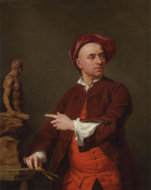John Michael Rysbrack Modelling His Terra-Cotta Statue of Hercule, 1753, Andrea Soldi