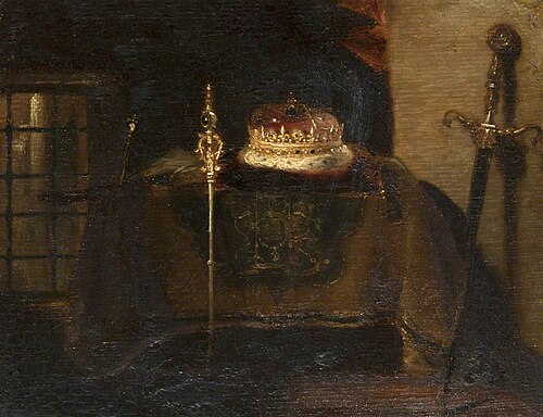 The Regalia of Scotland, 1835, Andrew Geddes