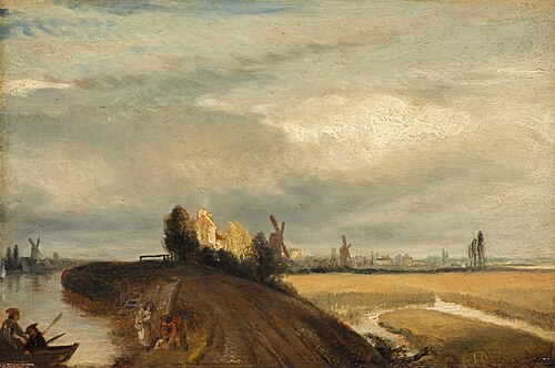 Landscape in the Manner of Rembrandt, , Andrew Geddes