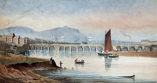 The Long Bridge, Belfast, , Andrew Nicholl