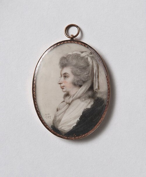 Unknown woman, 1787, Andrew Plimer