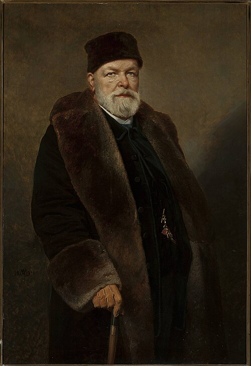 Portrait of Hipolit Świeykowski, 1891, Andrzej Jerzy Mniszech