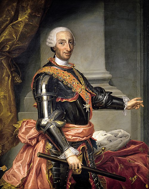 Carlos III de España, , Andrés de la Calleja