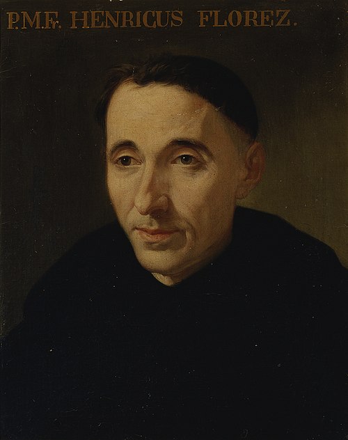 El padre Enrique Florez, 1701, Andrés de la Calleja