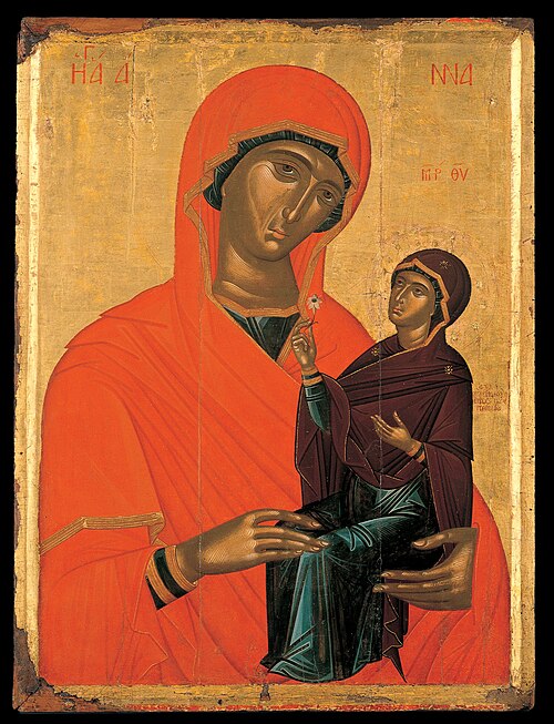 Santa Ana y María, 1440, Angelos Akotantos