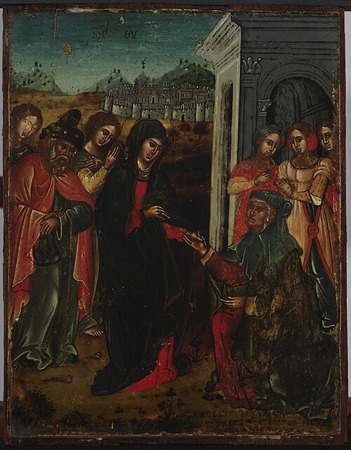 The Visitation, 1517, Angelos Pitzamanos