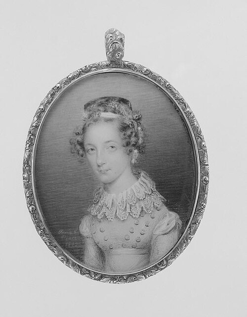 Portrait of a Lady, 1822, Anna Claypoole Peale