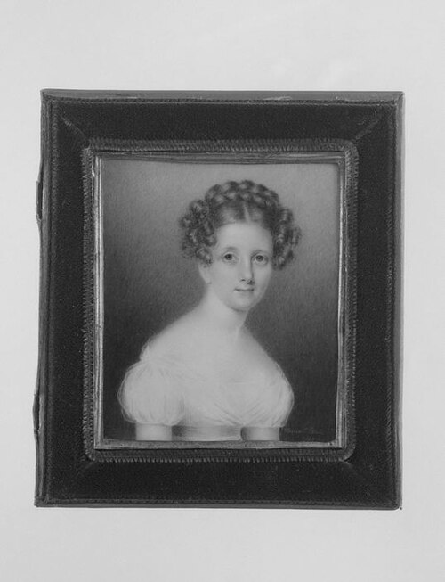 Mrs. John A. Brown (Grace Brown), 1827, Anna Claypoole Peale
