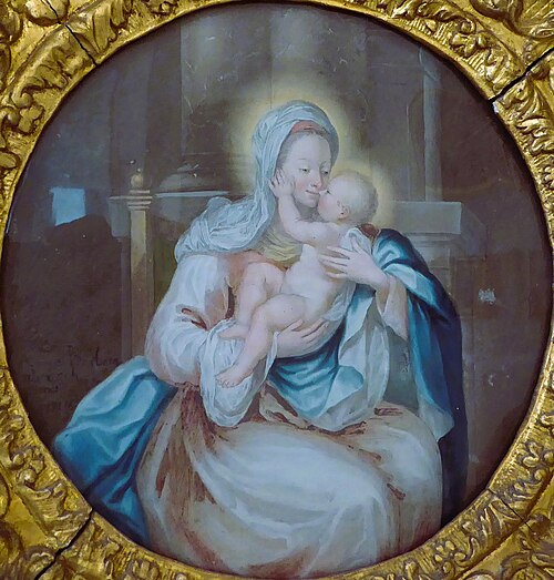 Vierge à l'Enfant, 1744, Anna Maria Barbara Abesch