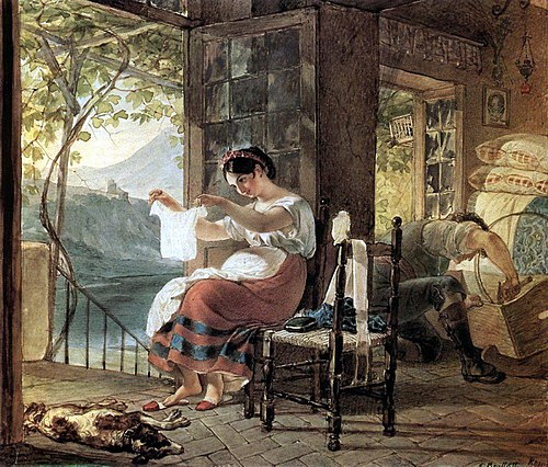 Italian Family, 1831, Karl Brioullov