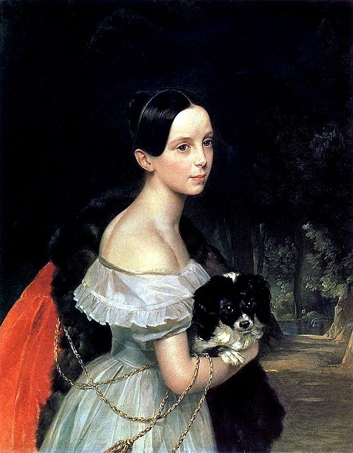 Portrait of Ulyana Smirnova, née Spiridonova, 1800, Karl Brioullov