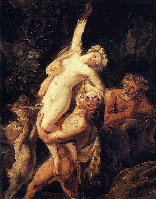 Bacchic group, 1824, Karl Brioullov
