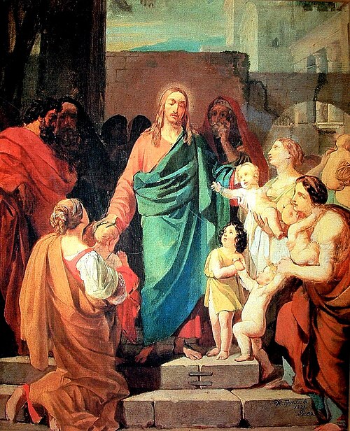 Benediction, 1824, Karl Brioullov