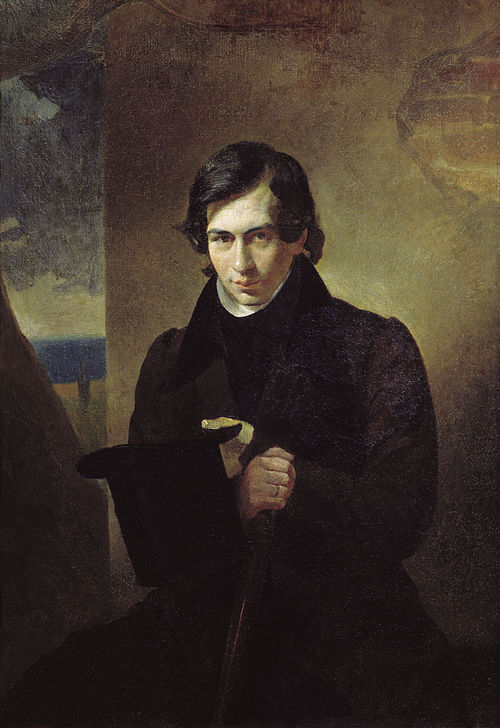 Nestor Kukolnik (1809–1868), 1836, Karl Brioullov