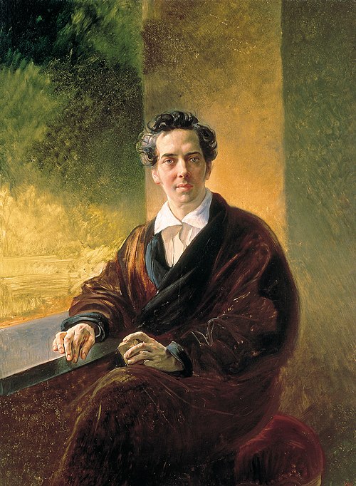 Porträt des Count Alexy Perovsky, 1835, Karl Brioullov