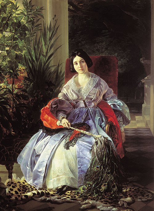 Comtesse Saltykova, 1841, Karl Brioullov