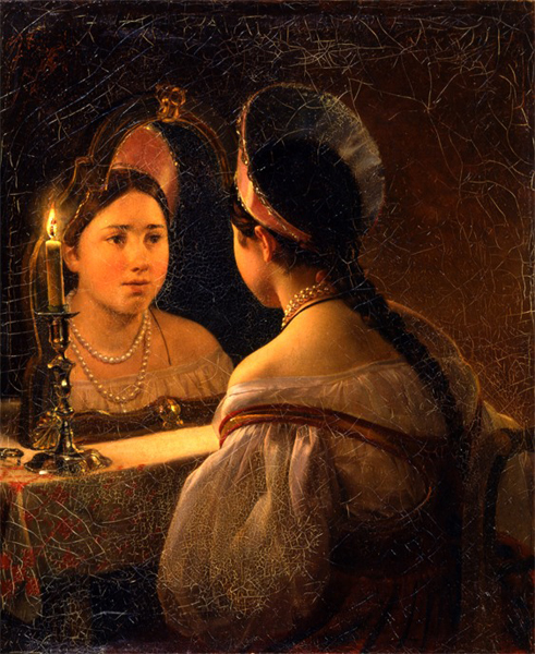 La devineresse Svetlana, 1836, Karl Brioullov