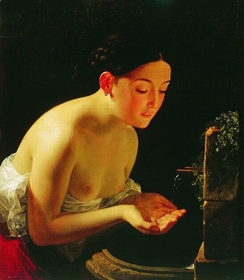 Matin italien, 1823, Karl Brioullov
