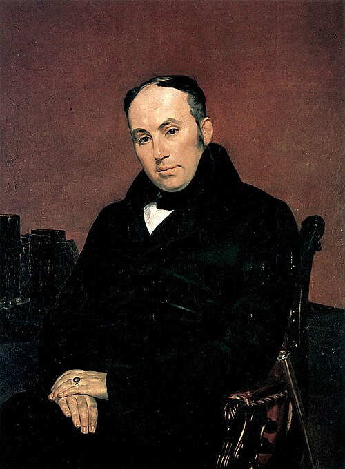 Партрэт паэта В. А. Жукоўскага, 1837, Karl Brioullov