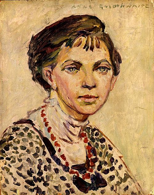 Autoportrait, 1906, Anne Goldthwaite