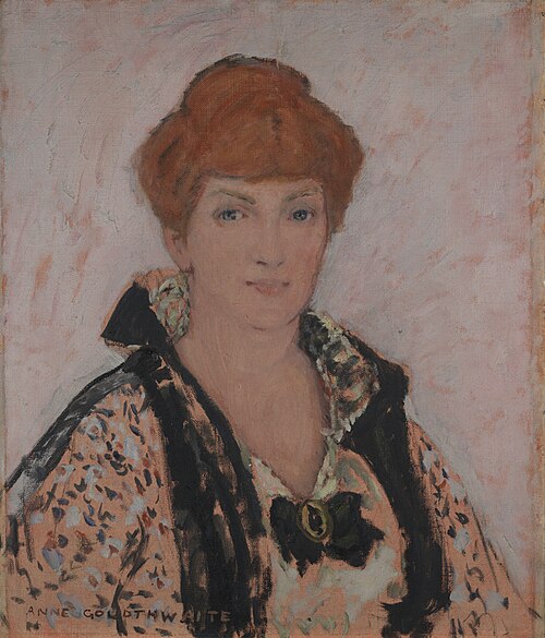 Portrait of Katherine S. Dreier, 1915, Anne Goldthwaite