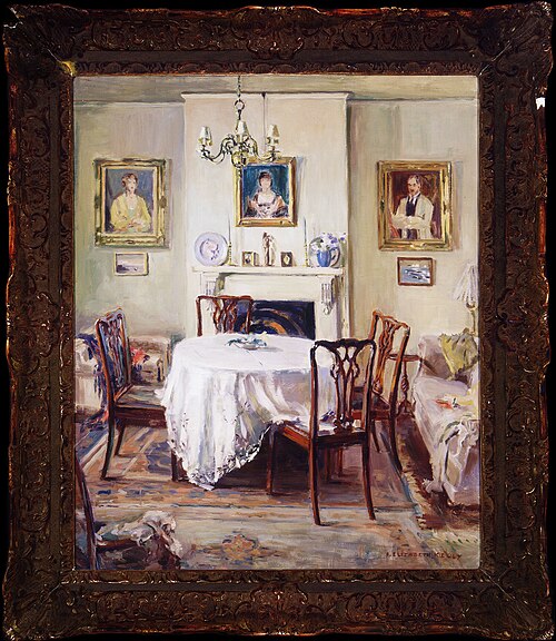 My dining room, 1936, Annie Elizabeth Kelly