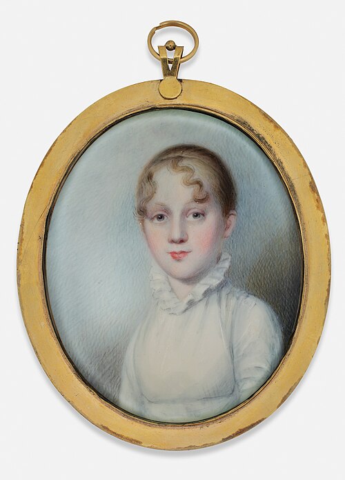 A Young Lady, 1815, Anson Dickinson