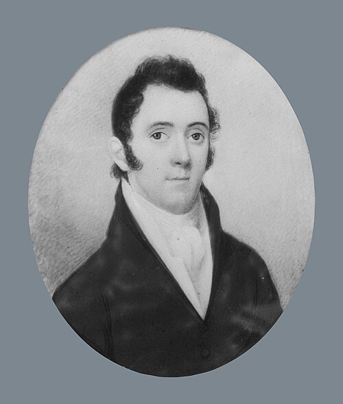 Dr. Valentine Mott, 1820, Anson Dickinson