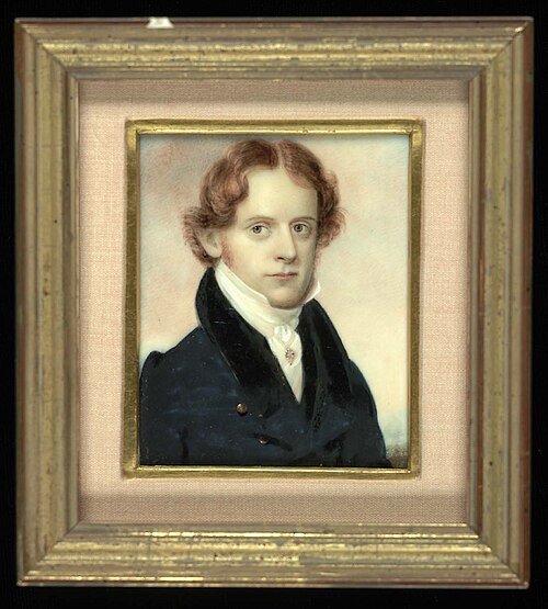 Charles Francis Adams, 1827, Anson Dickinson