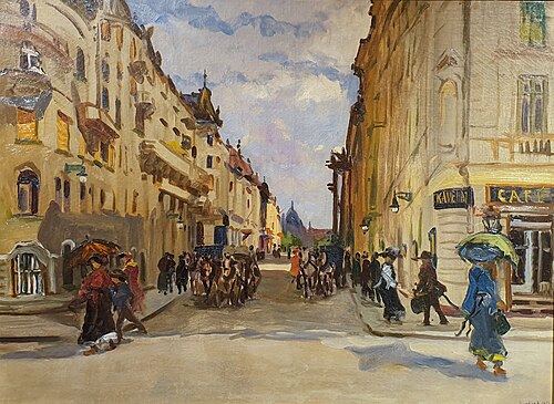 Café, 1913, Antal Berkes