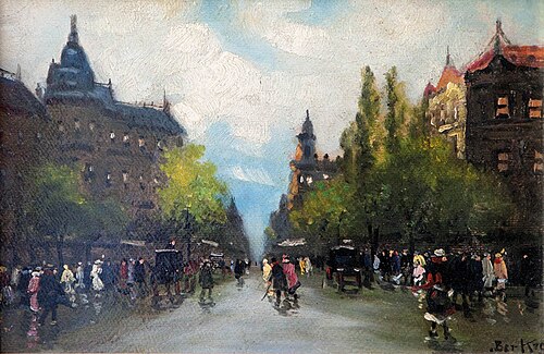 Autumn street, , Antal Berkes