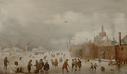Winter Landscape, 1623, Anthonie Verstraelen