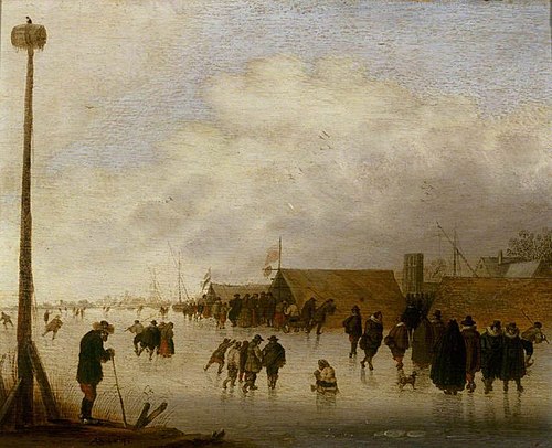 A Winter Landscape, 1641, Anthonie Verstraelen