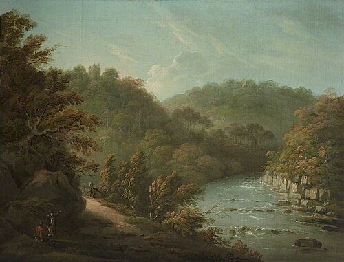 The River Ure at Hackfall, near Ripon, West Riding of Yorkshire, 1770, Anthony Devis