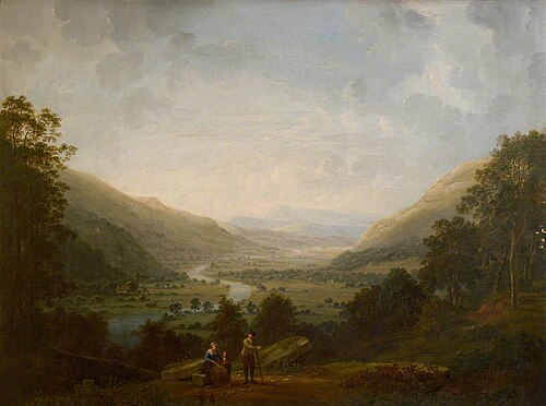 Langdale Valley with the River Brathay, , Anthony Devis