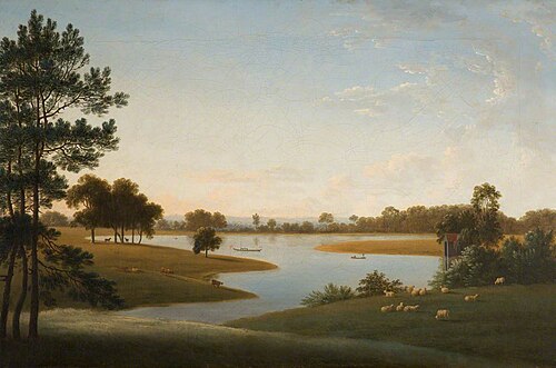 Tabley: The Park and Mere, , Anthony Devis