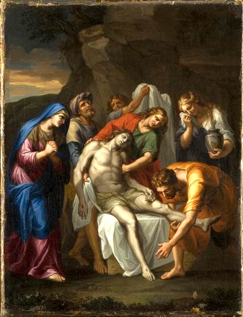 La mise au tombeau, 1673, Antoine Bouzonnet-Stella