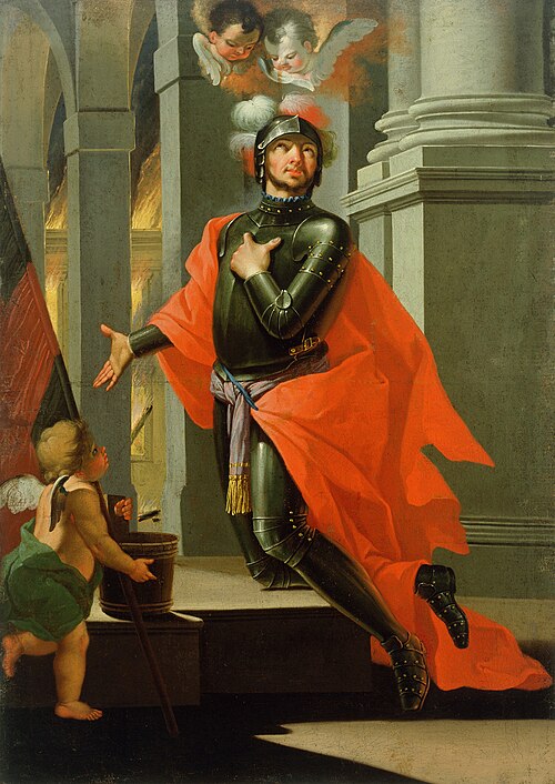 Sv. Florijan, 1765, Anton Cebej