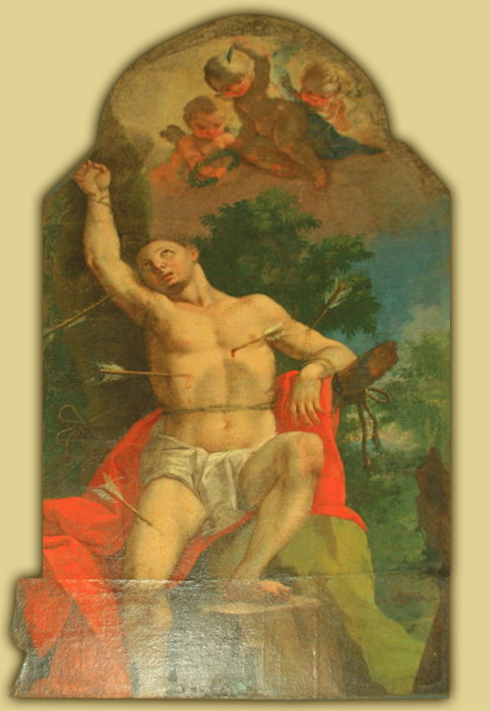 St. Sebastian, 1770, Anton Cebej