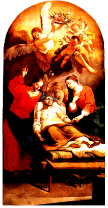 Death of St. Josephus, 1774, Anton Cebej